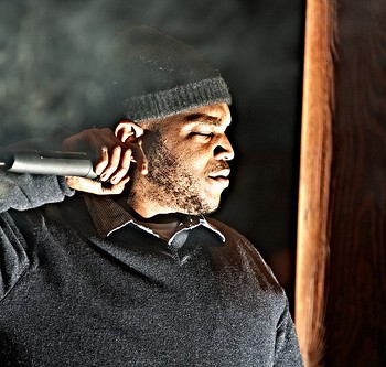 Styles P preparing to go into the second verse of a song.