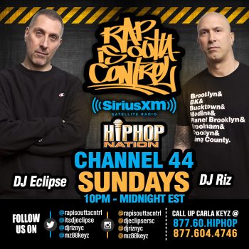 Rap is Outta Control| Dj Eclpise DJ Riz | Design by Joysco Studi