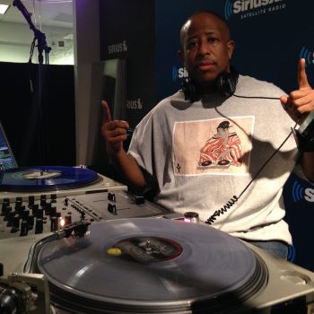 DJ PREMIER PIC AT LFHQ SITING @ TURNTABLES