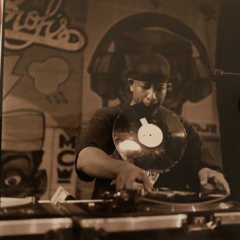 DJ Premier Pic--Vinyl In Mouth